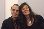Nicole Coppey avec Madjid Khaladj