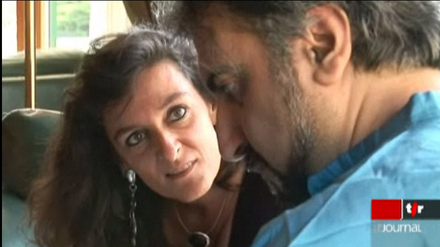 Nicole Coppey avec Bahman Panahi